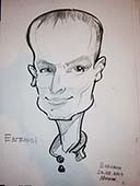 шарж скуластого с квадратным лбом