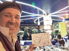 шаржист Михаил Шабалин и приготовление сыра